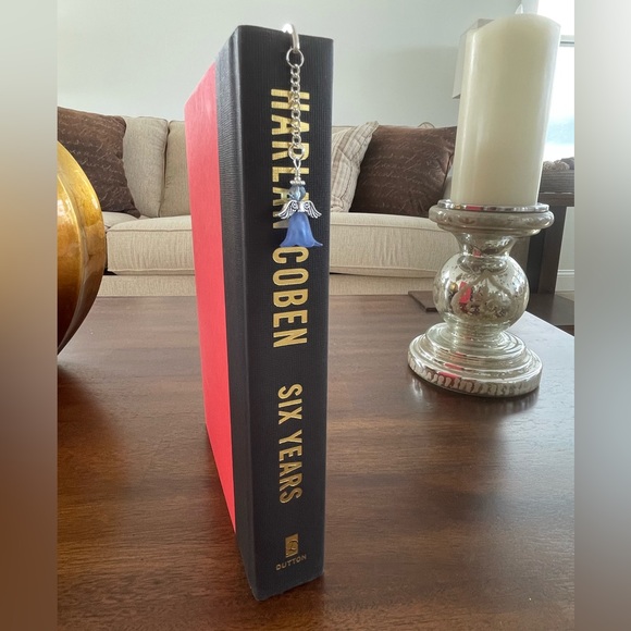 Handmade Medium Blue Angel Fairy Bookmark with Silver Tone Hook - ideal Gift - Picture 2 of 7